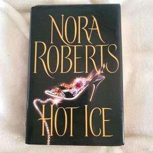 Nora Roberts 'Hot‎ Ice' Hardcover Book